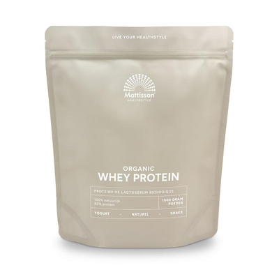Mattisson Healthstyle Whey Protein Powder 80% Natural Organic Mattisson Healthstyle Whey Protein Powder 80% Natural Organic image