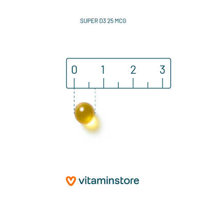 Vitaminstore Super D3 25 mcg Vitamin D Vitaminstore Super D3 25 mcg Vitamin D Abbildung