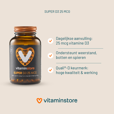 Vitaminstore Super D3 25 mcg Vitamin D Vitaminstore Super D3 25 mcg Vitamin D Abbildung