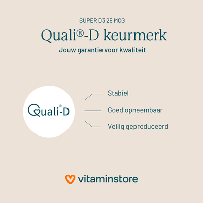Vitaminstore Super D3 25 mcg Vitamin D Vitaminstore Super D3 25 mcg Vitamin D Abbildung