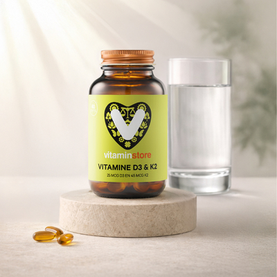 Vitaminstore Vitamine D3 & K2 Vitaminstore Vitamine D3 & K2 afbeelding