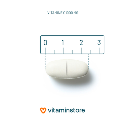 Vitaminstore Vitamine C1000 mg Vitaminstore Vitamine C1000 mg afbeelding