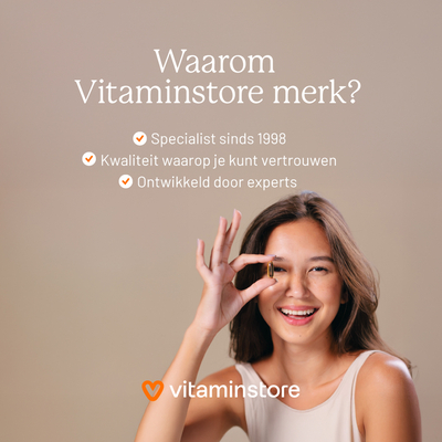 Vitaminstore Vitamine C1000 mg Vitaminstore Vitamine C1000 mg afbeelding