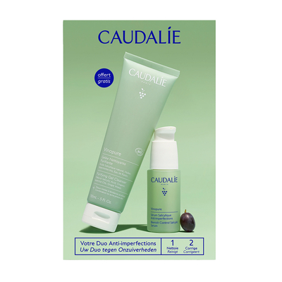 Caudalie Vinopure Serum & Cleansing Gel Set Caudalie Vinopure Serum & Cleansing Gel Set image