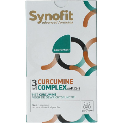 Synofit Curcumine 3in1 complex Synofit Curcumine 3in1 complex afbeelding
