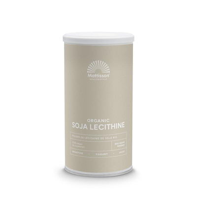 Mattisson Healthstyle Organic soya lecithin powder Mattisson Healthstyle Organic soya lecithin powder image