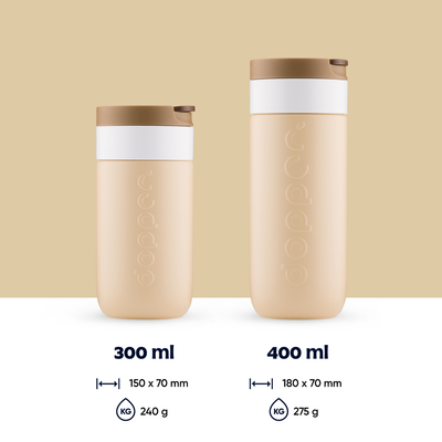 Dopper Dopper Travel Mug Earthy Brown Dopper Dopper Travel Mug Earthy Brown afbeelding
