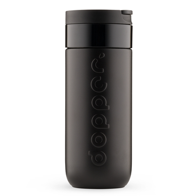 Dopper Dopper Travel Mug Blazing Black Dopper Dopper Travel Mug Blazing Black afbeelding