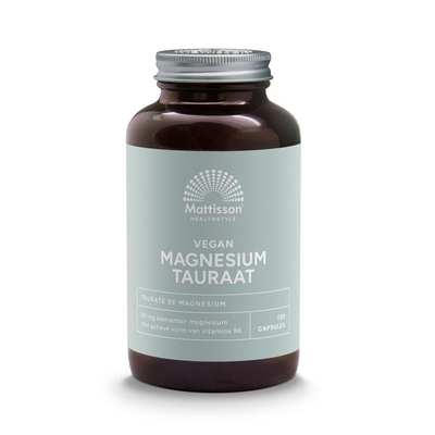 Mattisson Healthstyle Magnesium Tauraat Vegan afbeelding