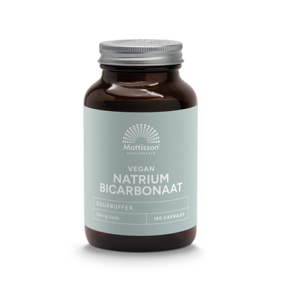 Mattisson Healthstyle Natriumbicarbonaat capsules Mattisson Healthstyle Natriumbicarbonaat capsules afbeelding