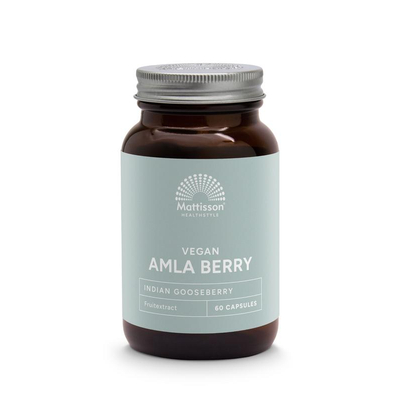 Mattisson Healthstyle Absolute Amla Berry Extract 500 mg Mattisson Healthstyle Absolute Amla Berry Extract 500 mg afbeelding