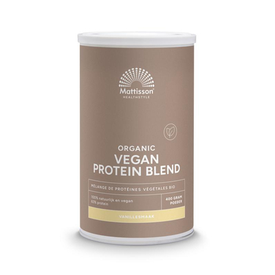 Mattisson Healthstyle Organic VeganProtein Blend Vanille Mattisson Healthstyle Organic VeganProtein Blend Vanille Abbildung