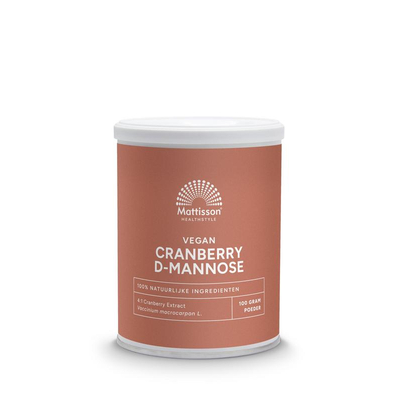 Mattisson Healthstyle Cranberry-D-Mannose-Pulver Mattisson Healthstyle Cranberry-D-Mannose-Pulver Abbildung