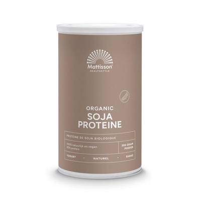 Mattisson Healthstyle Biologische Sojaproteine (90% eiwit) Mattisson Healthstyle Biologische Sojaproteine (90% eiwit) afbeelding