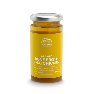 Mattisson Healthstyle Organic Thai Chicken Bone Broth Mattisson Healthstyle Organic Thai Chicken Bone Broth afbeelding