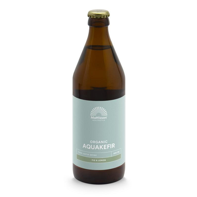 Mattisson Healthstyle Aquakefir fig & lemon Mattisson Healthstyle Aquakefir fig & lemon afbeelding