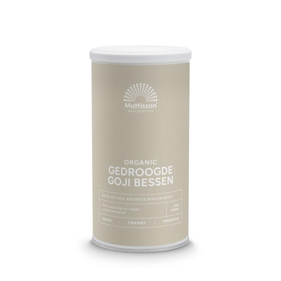 Mattisson Healthstyle Bio Goji Bessen Gedroogd afbeelding