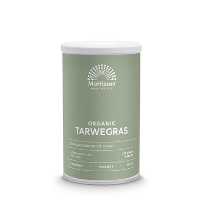 Mattisson Healthstyle Absolute tarwegras poeder bio Mattisson Healthstyle Absolute tarwegras poeder bio afbeelding