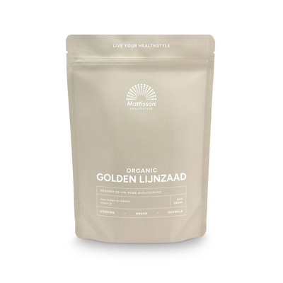 Mattisson Healthstyle Absolute Omega Golden Lijnzaad BIO Mattisson Healthstyle Absolute Omega Golden Lijnzaad BIO afbeelding