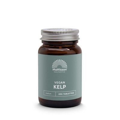Mattisson Healthstyle Kelp algenextract 150 mcg jodium Mattisson Healthstyle Kelp algenextract 150 mcg jodium afbeelding