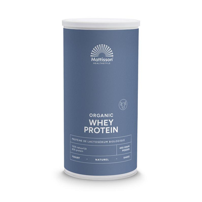 Mattisson Healthstyle Organic Whey Protein Natural (80% protein) image