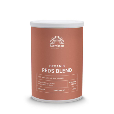 Mattisson Healthstyle Reds Blend Pulver Organic Mattisson Healthstyle Reds Blend Pulver Organic Abbildung