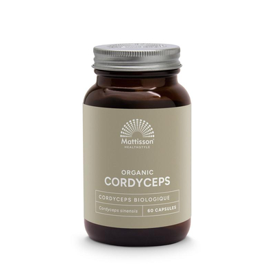 Mattisson Healthstyle Cordyceps 525mg Mattisson Healthstyle Cordyceps 525mg afbeelding