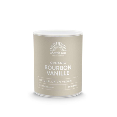 Mattisson Healthstyle Organic Bourbon Vanilla Powder image