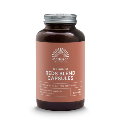Mattisson Healthstyle Organic Reds Blend capsules afbeelding