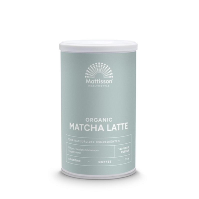 Mattisson Healthstyle Latte matcha gember - Ceylon kaneel bio Mattisson Healthstyle Latte matcha gember - Ceylon kaneel bio afbeelding