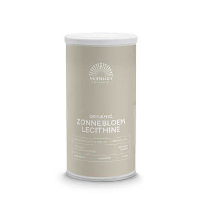 Mattisson Healthstyle Bio-Sonnenblumenlecithin-Pulver (Sonnenblumenlecithin) Mattisson Healthstyle Bio-Sonnenblumenlecithin-Pulver (Sonnenblumenlecithin) Abbildung