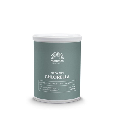 Mattisson Healthstyle Absolute Chlorella Poeder Bio Raw Mattisson Healthstyle Absolute Chlorella Poeder Bio Raw afbeelding