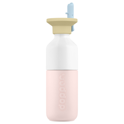 Dopper Dopper Steel Soft Pink x Flip Straw Sunny Sorbe afbeelding