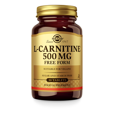 Solgar Vitamins L-Carnitine 500 mg Solgar Vitamins L-Carnitine 500 mg afbeelding