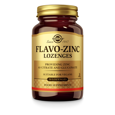 Solgar Vitamins Flavo Zinc lozenges (zink zuigtabletten) afbeelding