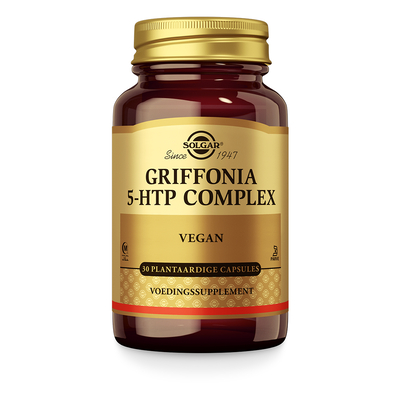 Solgar Vitamins Griffonia Complex 5-HTP (5-Hydroxytryptophan, Magnesium, Baldrian, B6) Solgar Vitamins Griffonia Complex 5-HTP (5-Hydroxytryptophan, Magnesium, Baldrian, B6) Abbildung