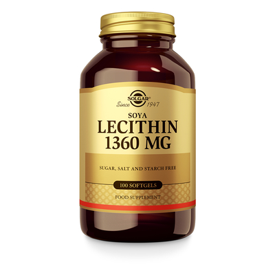 Solgar Vitamins Lecithin 1360 mg afbeelding