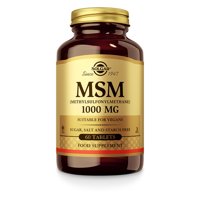 Solgar Vitamins MSM 1000 mg (OptiMSM) Solgar Vitamins MSM 1000 mg (OptiMSM) afbeelding