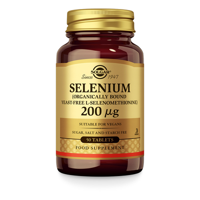 Solgar Vitamins Selenium 200 µg Solgar Vitamins Selenium 200 µg afbeelding