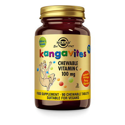 Solgar Vitamins Kangavites C 100 mg Solgar Vitamins Kangavites C 100 mg Abbildung