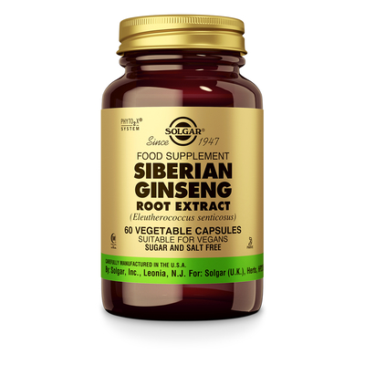 Solgar Vitamins Ginseng Siberian Root Extract (Eleutherococcus senticosus) Solgar Vitamins Ginseng Siberian Root Extract (Eleutherococcus senticosus) afbeelding