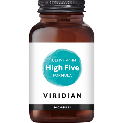 Viridian HIGH FIVE™ Multivitamin & Mineral Formula Viridian HIGH FIVE™ Multivitamin & Mineral Formula afbeelding