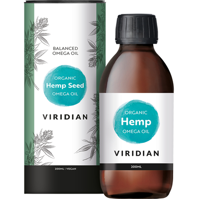 Viridian Organic Hemp Seed Oil Viridian Organic Hemp Seed Oil afbeelding
