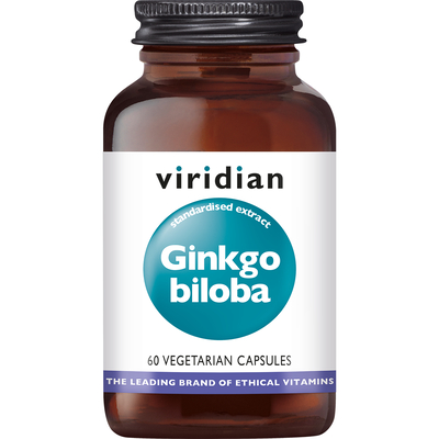 Viridian Ginkgo-biloba-Blattextrakt Viridian Ginkgo-biloba-Blattextrakt Abbildung
