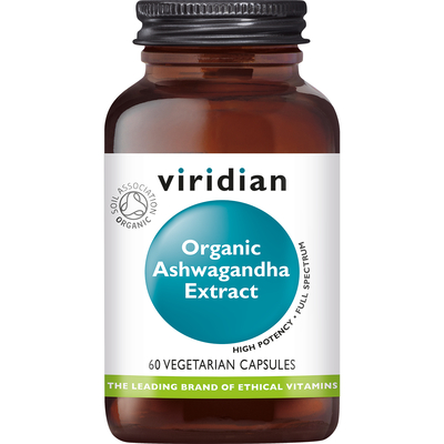 Viridian Organic Ashwagandha Extract Viridian Organic Ashwagandha Extract afbeelding
