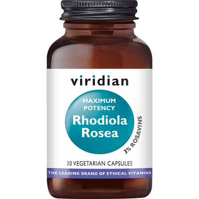 Viridian MAXI POTENCY Rhodiola-rosea-Wurzelextrakt Viridian MAXI POTENCY Rhodiola-rosea-Wurzelextrakt Abbildung