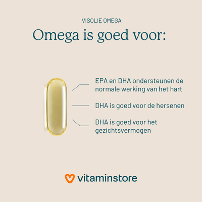 Vitaminstore Visolie omega 3 afbeelding