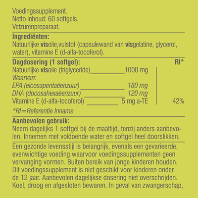 Vitaminstore Visolie omega 3 afbeelding