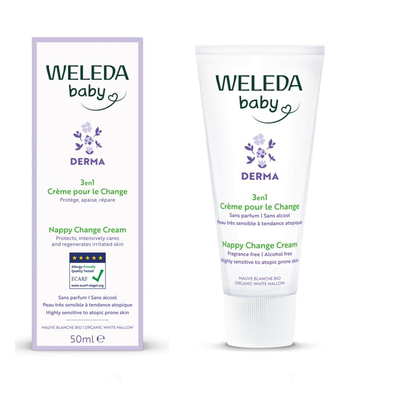 Weleda natuurcosmetica Baby Derma 3 in 1 Billenbalsem afbeelding