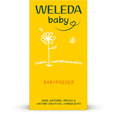 Weleda natuurcosmetica Babypoeder Weleda natuurcosmetica Babypoeder afbeelding